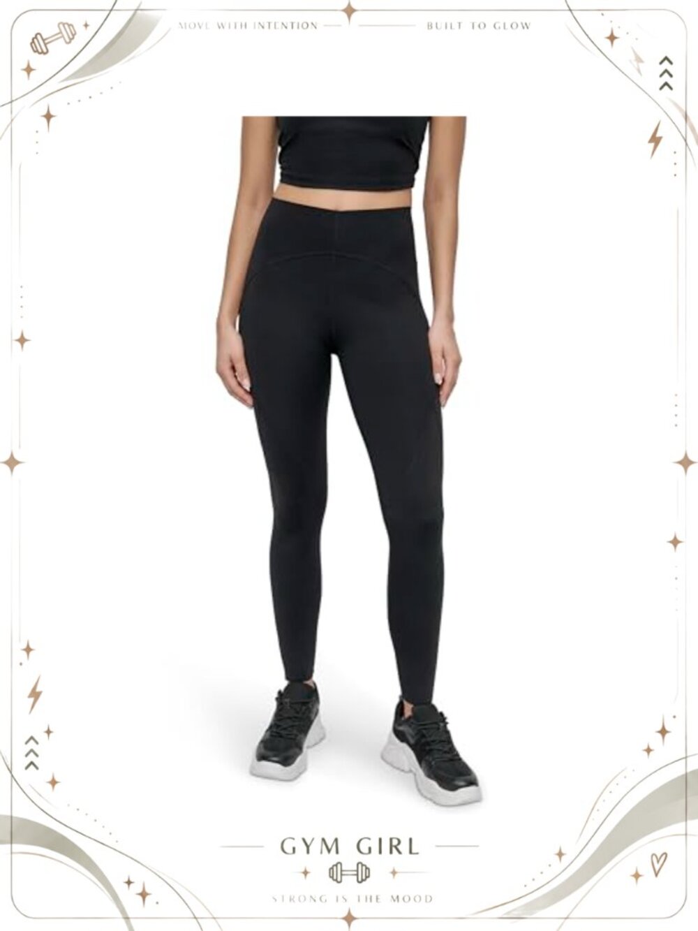 High Waisted 7/8 Seamless Compression Leggings